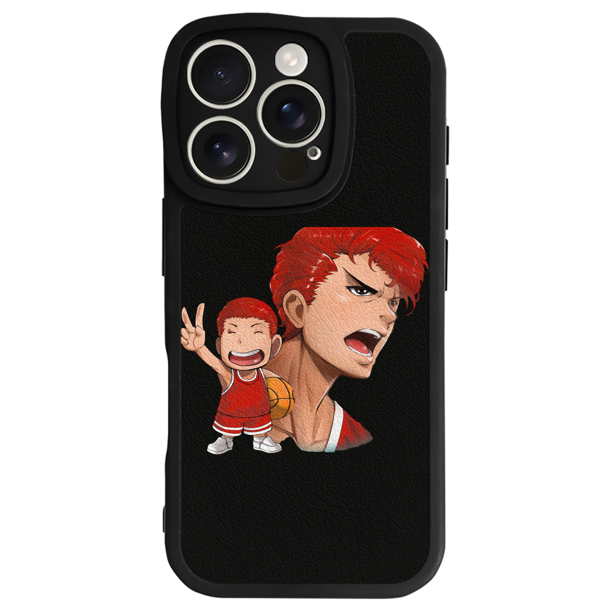 （画像用） SLAM DUNK／スラムダンク 【iPhone 16シリーズ対応】シリコンスマホケース（レザー調） 材質：シリコン